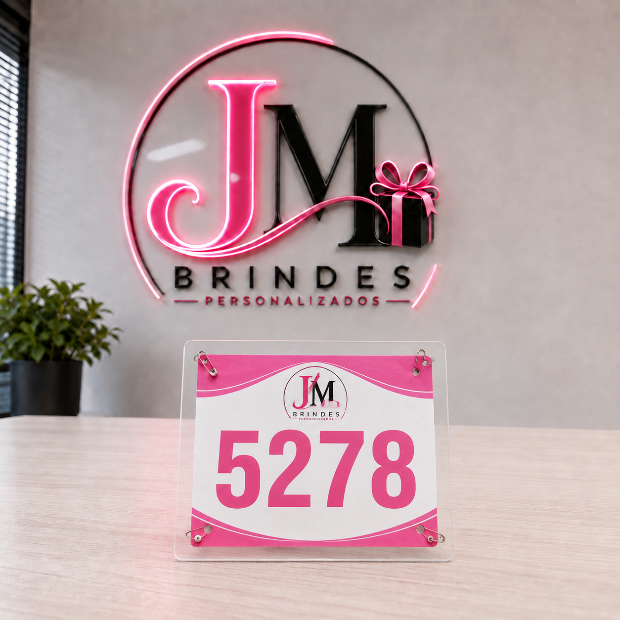 Número de corrida personalizado JM Brindes